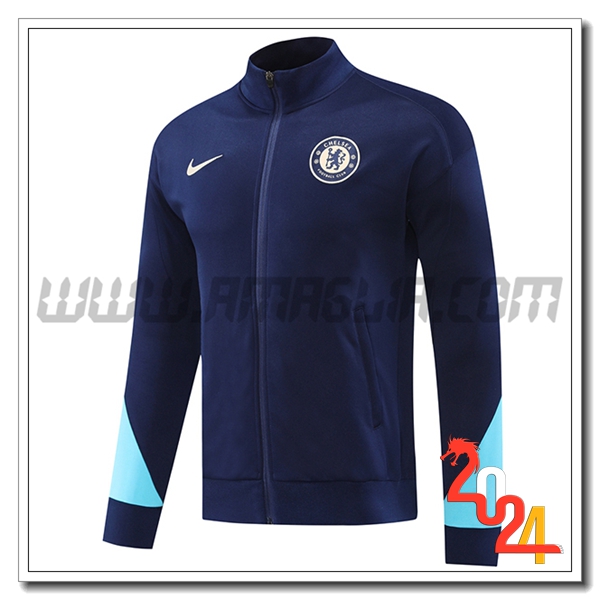 Giacca Calcio FC Chelsea Blu Reale 2024 2025
