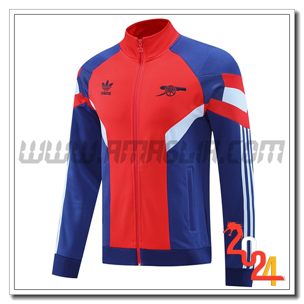 Giacca Calcio Arsenal Blu/Rosso 2024 2025 -03