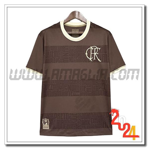 Maglia Calcio Flamengo Edizione speciale 2024 2025 Marrone