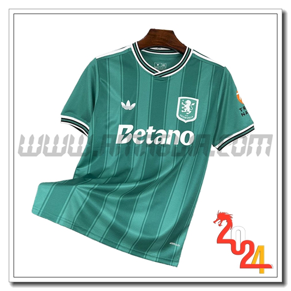Maglia Calcio Aston Villa Edizione speciale 2024 2025 Verde