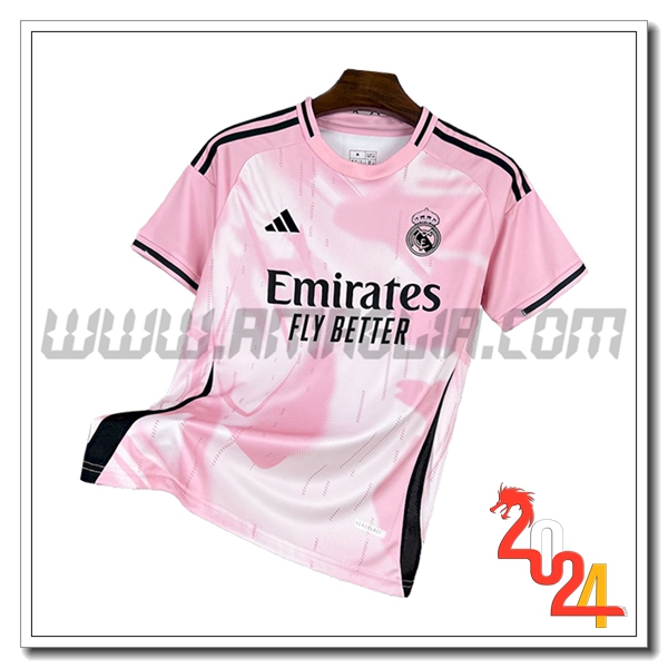 Maglia Calcio Real Madrid Edizione speciale 2024 2025 Rosa