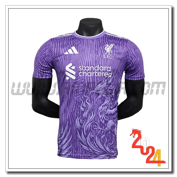 Maglia Calcio FC Liverpool Edizione speciale 2024 2025 Viola
