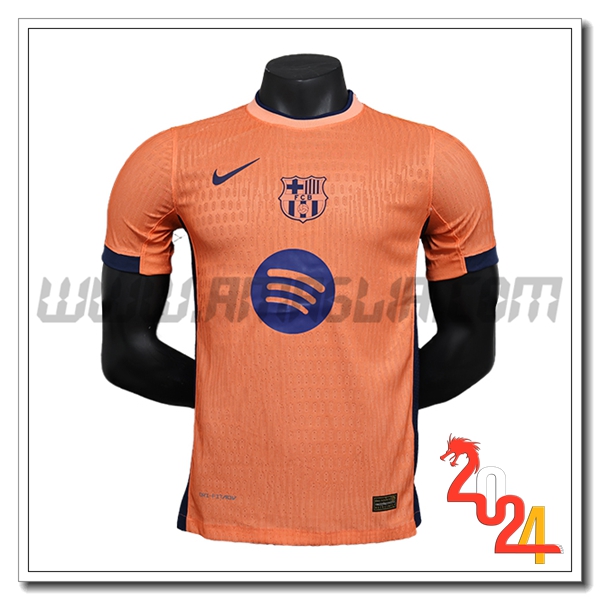 Maglia Calcio FC Barcellona Edizione speciale 2024 2025 Arancia