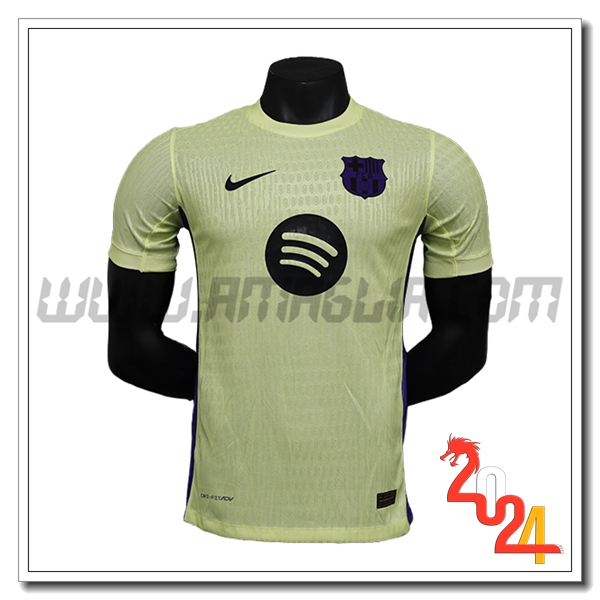 Maglia Calcio FC Barcellona Edizione speciale 2024 2025 GIALLO