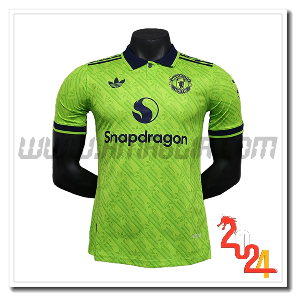 Maglia Calcio Manchester United Edizione speciale 2024 2025 Verde