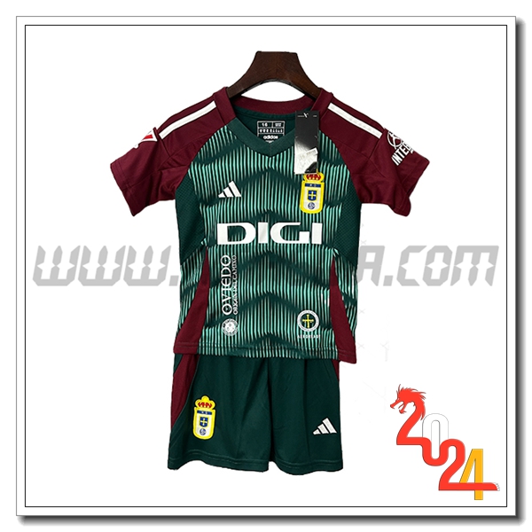 Kit Maglia Real Oviedo Bambino Terzo 2024 2025