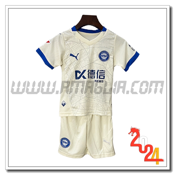 Kit Maglia Alaves Bambino Seconda 2024 2025