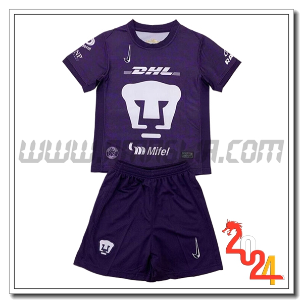 Kit Maglia Pumas UNAM Bambino Terzo 2024 2025