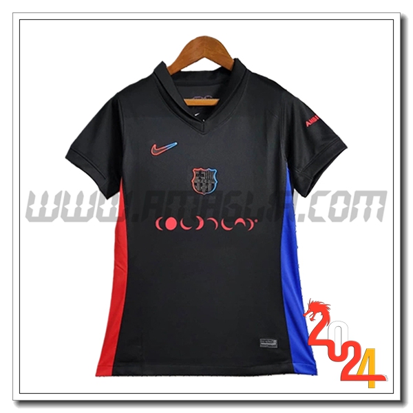 Seconda Maglia Calcio FC Barcellona Donna x coldplay 2024 2025