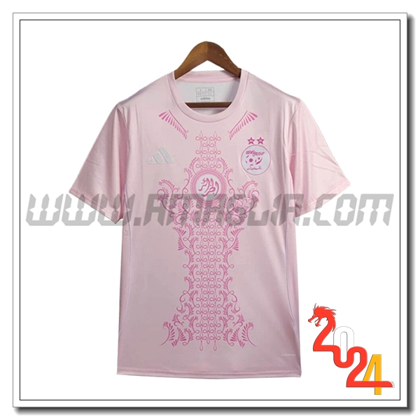 T Shirt Allenamento Algeria Rosa 2024 2025