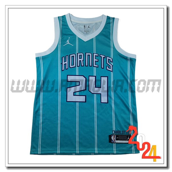 Maglia Charlotte Hornets (MILLER #24) 2024/25 Azzurro