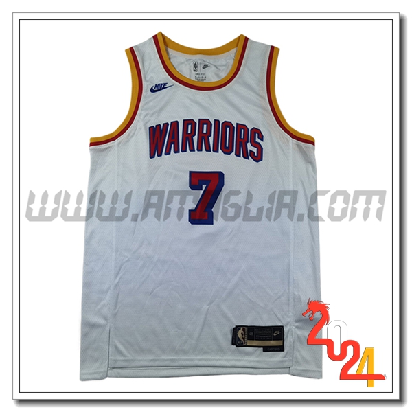 Maglia Golden State Warriors (HIELD #7) 2024/25 Bianco/Rosso