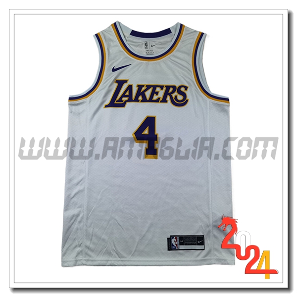 Maglia Los Angeles Lakers (KNECHT #4) 2024/25 Bianco