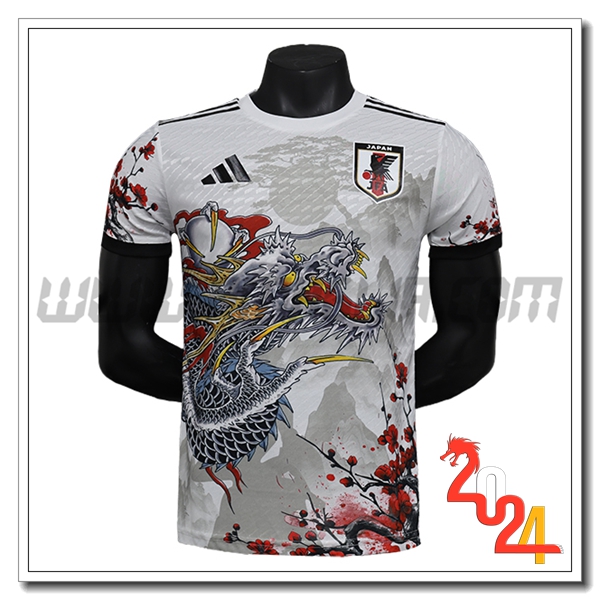 Maglia Squadra Giappone Edizione speciale 2024 2025 Bianco