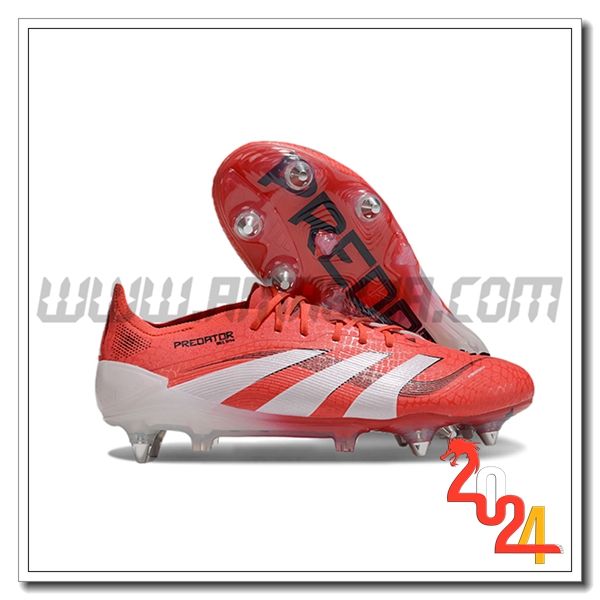 Adidas Scarpe Da Calcio 25 Predator Elite SG Arancia/Bianco