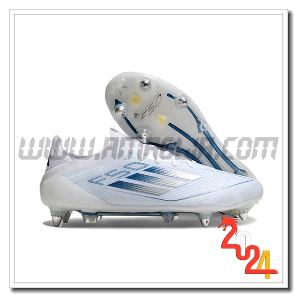 Adidas Scarpe Da Calcio F50 Elite SG Bianco/viola/Nero