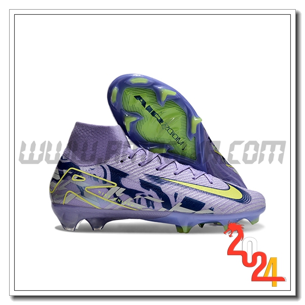 Nike Scarpe Da Calcio Air Zoom Mercurial Superfly IIX Elite FG viola/Giallo