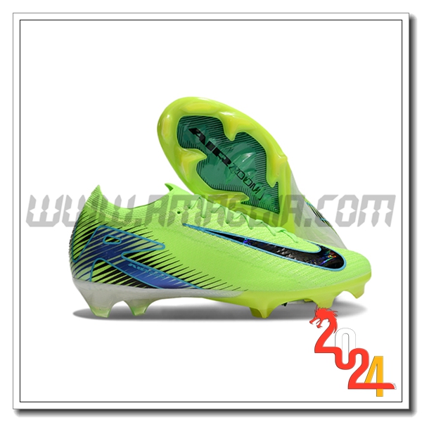 Nike Scarpe Da Calcio AIR Zoom Mercurial Vapor 16 Elite XXV FG Verde/Nero/Blu