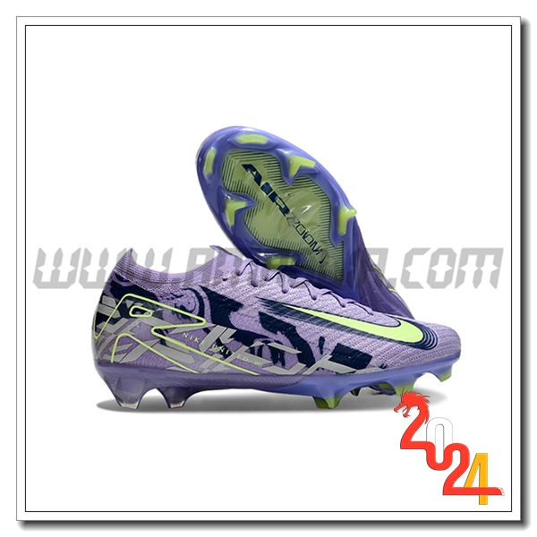 Nike Scarpe Da Calcio AIR Zoom Mercurial Vapor 16 Elite XXV FG viola/Verde