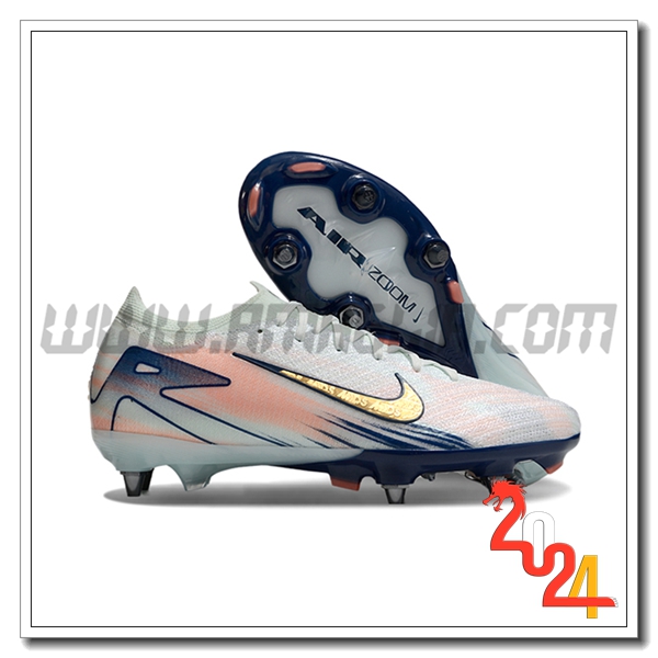 Nike Scarpe Da Calcio AIR ZOOM MERCURIAL VAPOR XVI ELITE SG-PRO Grigio/Blu/Arancia