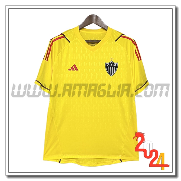 Maglia Calcio Portiere Atletico Mineiro 2024 2025 GIALLO