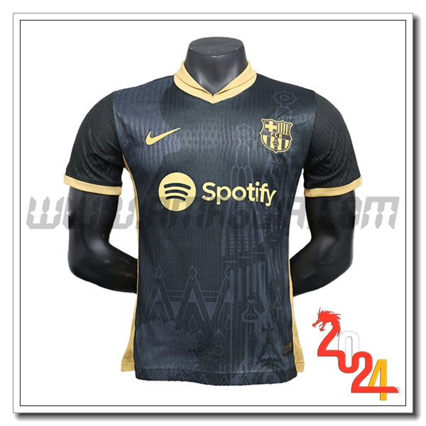 Maglia Calcio FC Barcellona Edizione speciale 2024 2025 Nero
