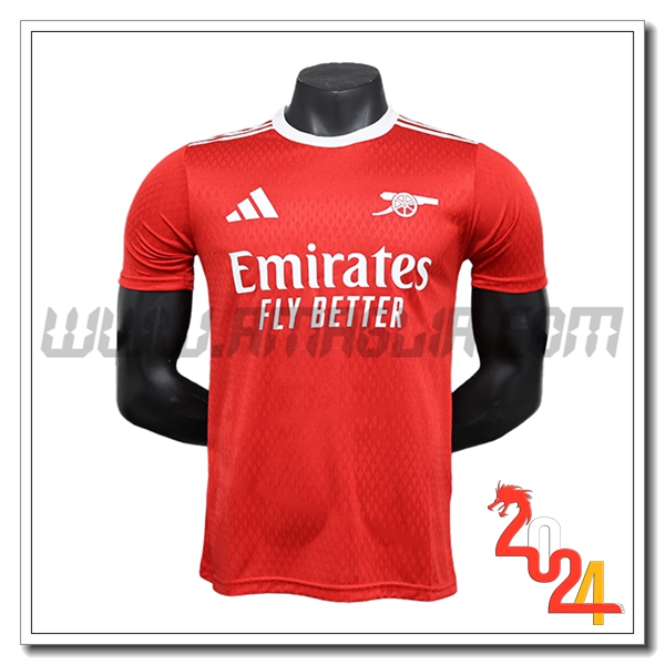 Maglia Calcio Arsenal Edizione speciale 2023/2024 Rosso