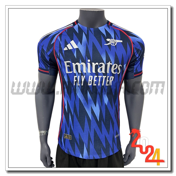 Seconda Maglia Calcio Arsenal Versione trapelata 2025/2026