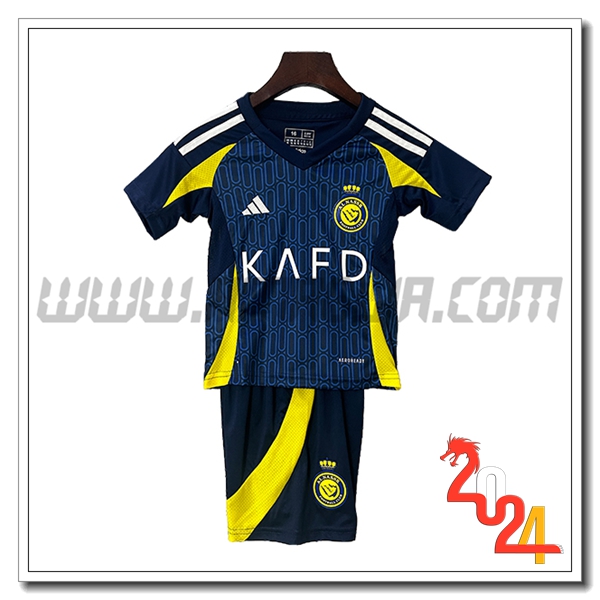 Kit Maglia Al-Nassr Bambino Seconda 2024 2025