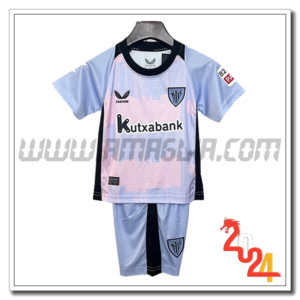 Kit Maglia Athletic Bilbao Bambino Terzo 2024 2025