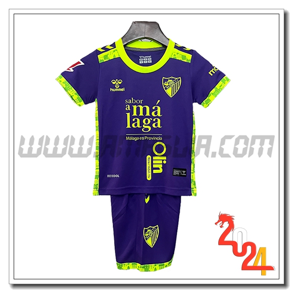 Kit Maglia Malaga Bambino Seconda 2024 2025