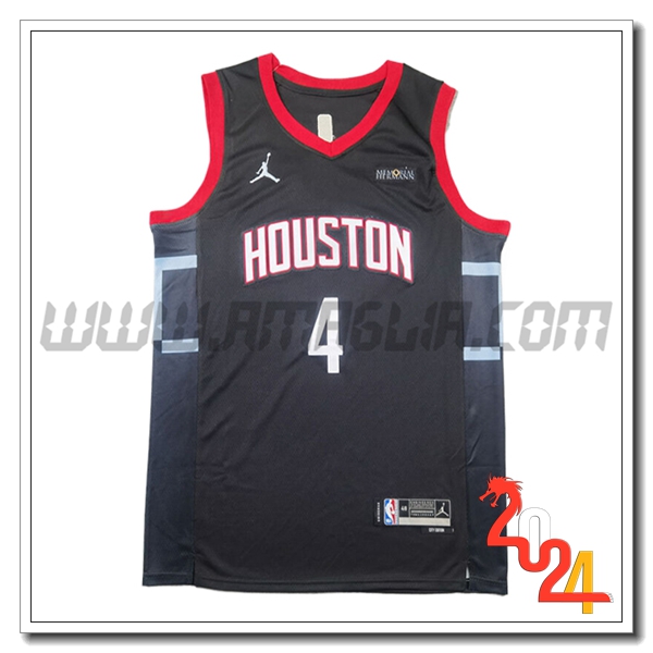 Maglia Houston Rockets (GREEN #4) 2024/25 Nero
