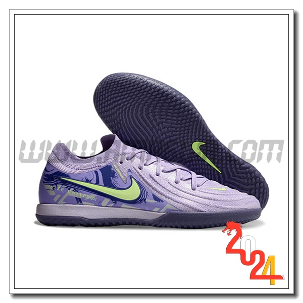 Nike Scarpe Da Calcio Phantom GX II Elite IC viola/Verde