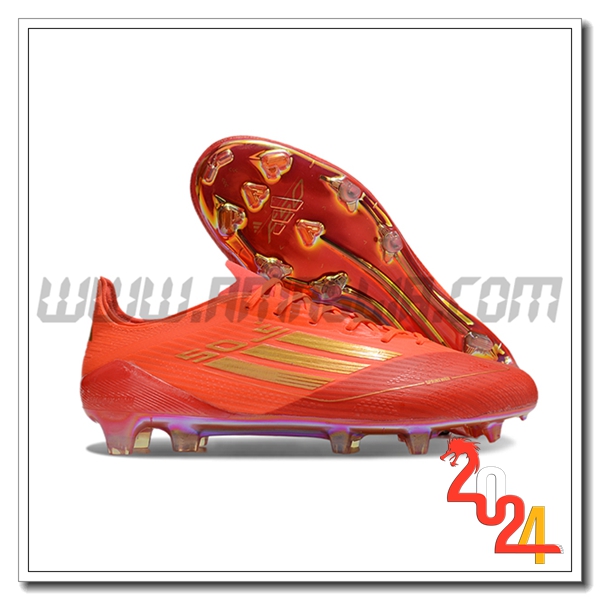 Adidas Scarpe Da Calcio F50 ELITE FG Arancia/Rosso/Giallo