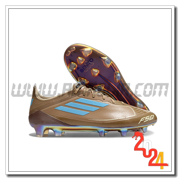 Adidas Scarpe Da Calcio F50 ELITE FG Marrone/Blu