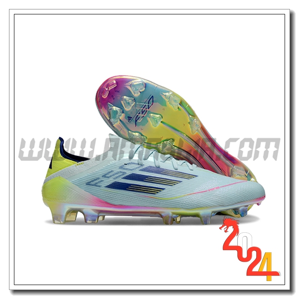 Adidas Scarpe Da Calcio F50 Elite FG Blu/Giallo