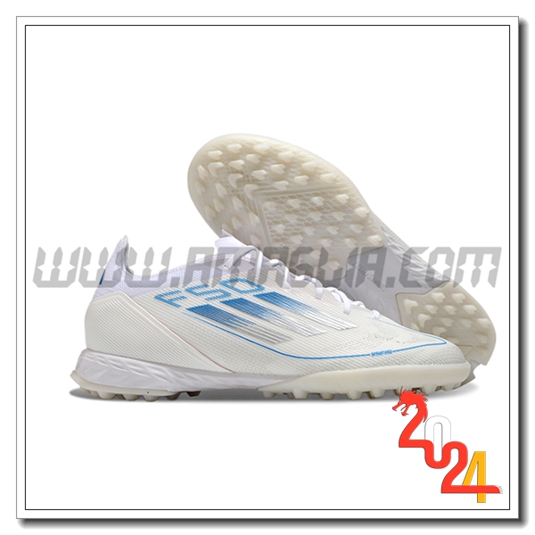 Adidas Scarpe Da Calcio F50 PRO TF Bianco/Blu