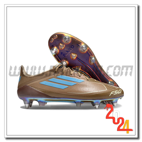 Adidas Scarpe Da Calcio F50 ELITE SG Marrone/Blu