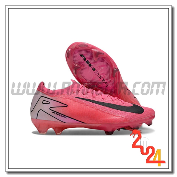 Nike Scarpe Da Calcio AIR Zoom Mercurial Vapor 16 Elite XXV FG Rosa/Nero -02