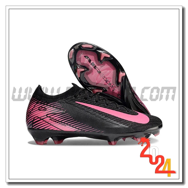 Nike Scarpe Da Calcio AIR Zoom Mercurial Vapor 16 Elite XXV FG Nero/Rosa