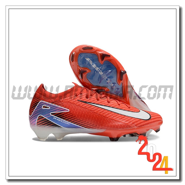 Nike Scarpe Da Calcio AIR Zoom Mercurial Vapor 16 Elite XXV FG Arancia/Bianco/Blu