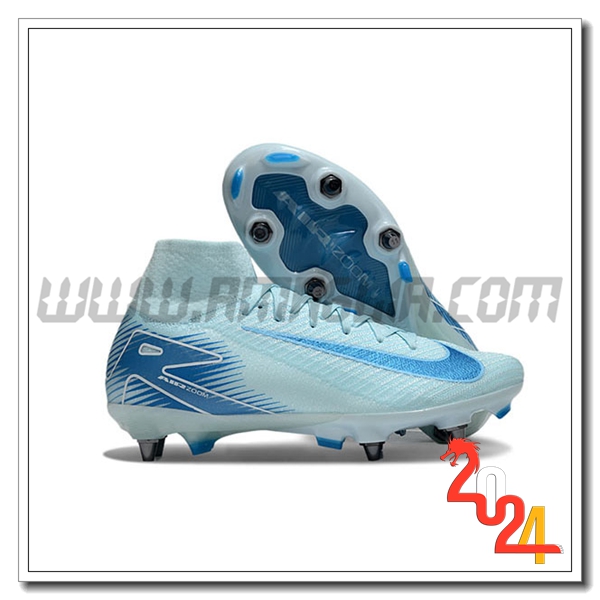Nike Scarpe Da Calcio Air Zoom Mercurial Superfly IIX Elite SG Blu