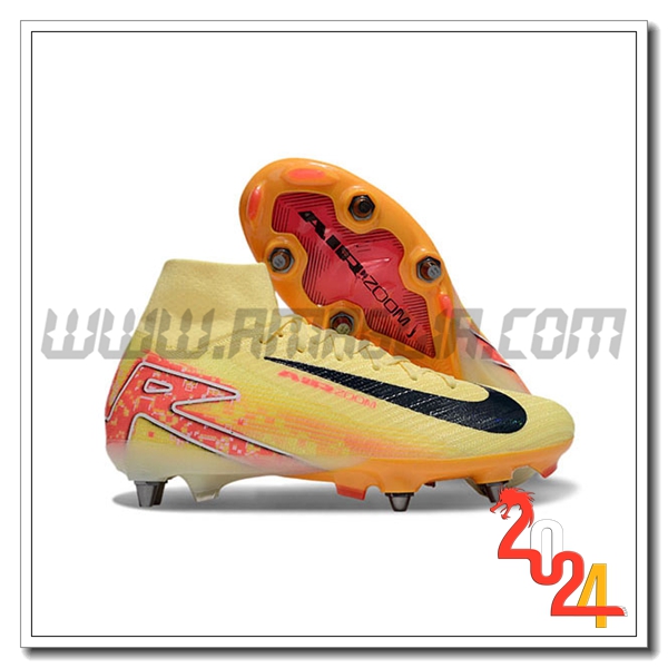 Nike Scarpe Da Calcio Air Zoom Mercurial Superfly IIX Elite SG Arancia/Nero