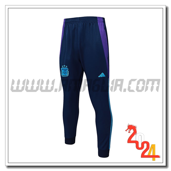 Pantaloni Allenamento Argentina Blu/viola 2024 2025 -02