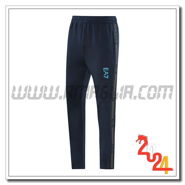 Pantaloni Allenamento SSC Napoli Blu Reale 2024 2025