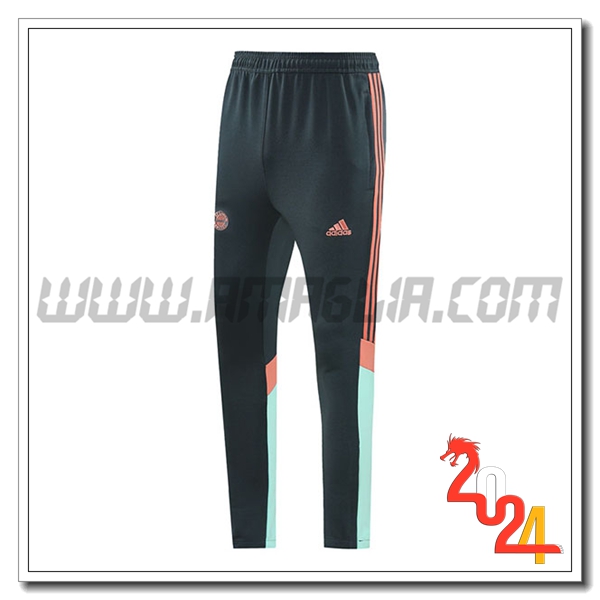 Pantaloni Allenamento Bayern Monaco Nero/Verde/Marrone 2024 2025