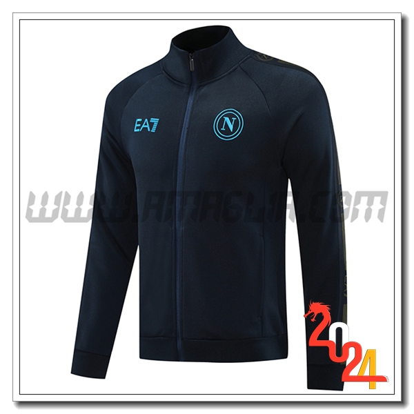 Giacca Calcio SSC Napoli Blu Reale 2024 2025