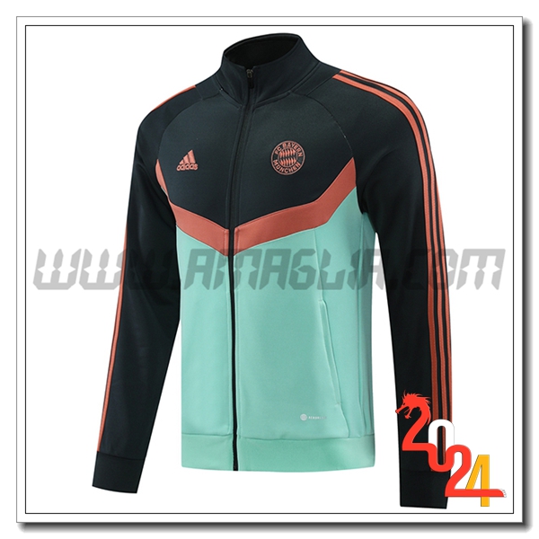 Giacca Calcio Bayern Monaco Verde/Nero/Marrone 2024 2025