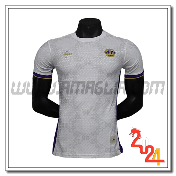 Maglia Calcio Real Madrid Edizione Speciale 2024 2025 Bianco