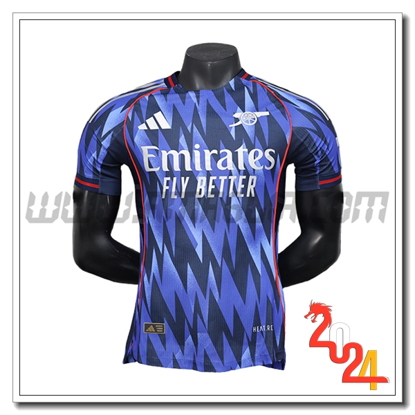Seconda Maglia Calcio Arsenal Versione trapelata 2025/2026